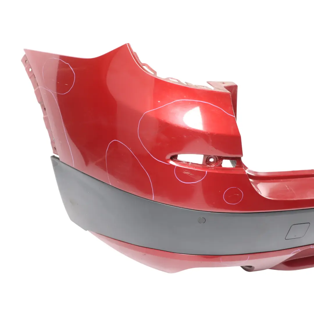 Bumper Trim Panel Cover PDC X Line Vermillionrot Red - A82 to BMW X3 F25 Rear with Part number 7278474 BMW X3 F25 Rear Bumper Trim Panel Cover PDC X Line Vermillionrot Red - A82 - SKU 7278474-VER - Part number 7278474