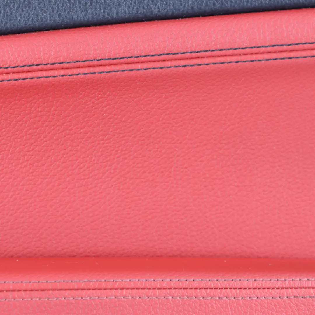 BMW F21 F22 Front Door Card Lining Right O/S Leather Coral Red - SKU 7285390-1 - Part number 7285390