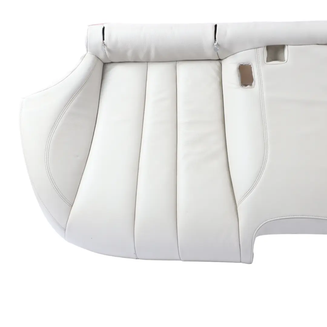 Bench Couch Covering Leather Dakota Elfenbeinweiss Ivory White to BMW F06 Rear Seat with Part number 7289437 BMW F06 Rear Seat Bench Couch Covering Leather Dakota Elfenbeinweiss Ivory White - SKU 7289437 - Part number 7289437