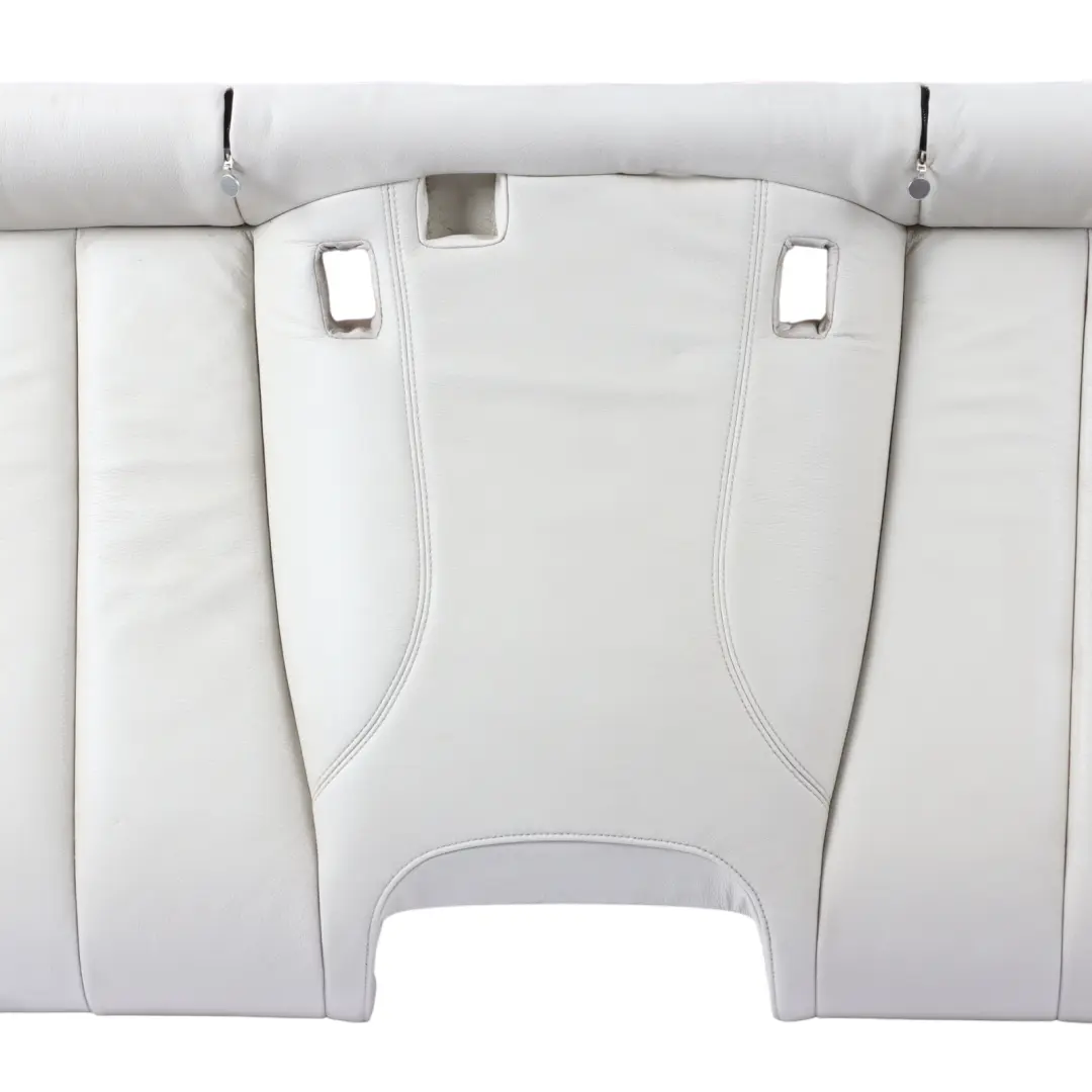 Bench Couch Covering Leather Dakota Elfenbeinweiss Ivory White to BMW F06 Rear Seat with Part number 7289437 BMW F06 Rear Seat Bench Couch Covering Leather Dakota Elfenbeinweiss Ivory White - SKU 7289437 - Part number 7289437