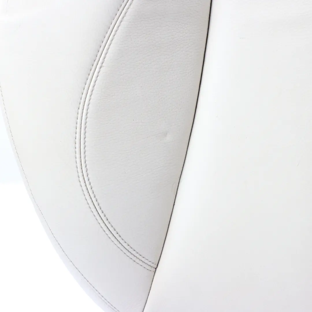 BMW F06 Rear Seat Bench Couch Covering Leather Dakota Elfenbeinweiss Ivory White - SKU 7289437 - Part number 7289437