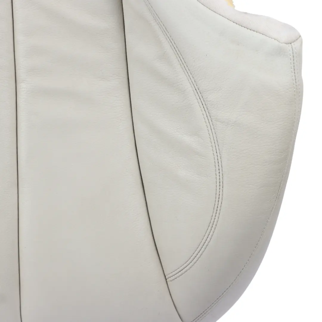 Bench Couch Covering Leather Dakota Elfenbeinweiss Ivory White to BMW F06 Rear Seat with Part number 7289437 BMW F06 Rear Seat Bench Couch Covering Leather Dakota Elfenbeinweiss Ivory White - SKU 7289437 - Part number 7289437