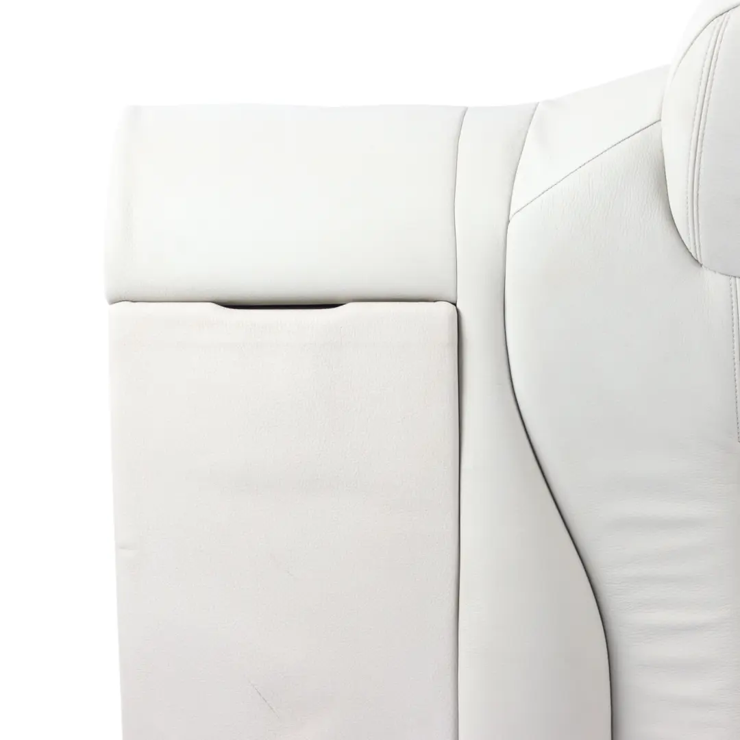 BMW F06 Gran Coupe Rear Seat Backrest Cover Leather Dakota Elfenbein White - SKU 7289471 - Part number 7289471