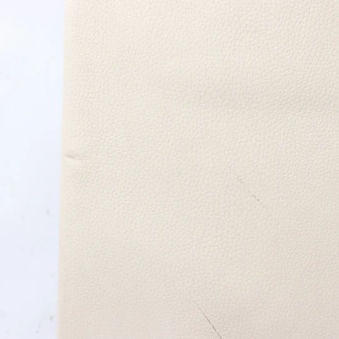 BMW F06 Gran Coupe Rear Seat Backrest Cover Leather Dakota Elfenbein White - SKU 7289471 - Part number 7289471