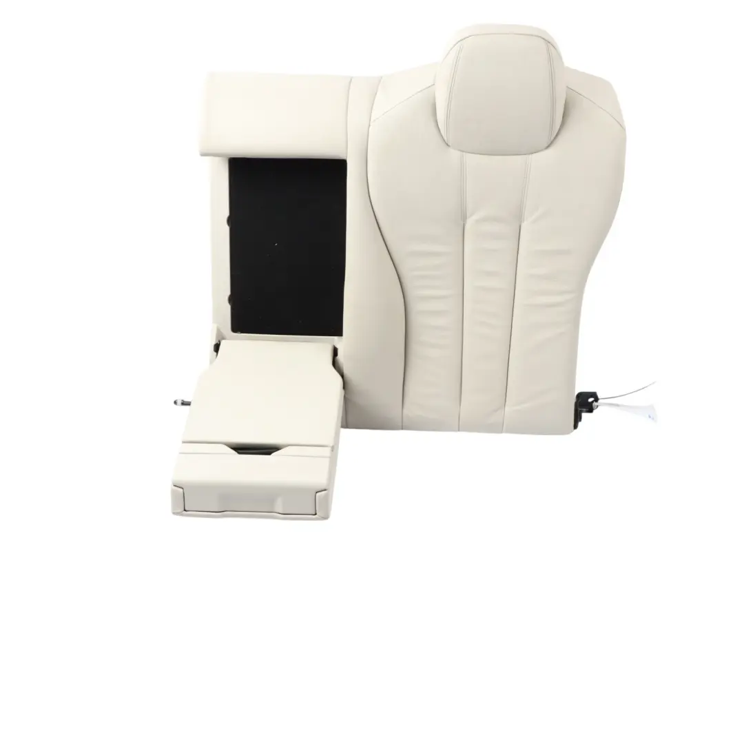 BMW F06 Gran Coupe Rear Seat Backrest Cover Leather Dakota Elfenbein White - SKU 7289471 - Part number 7289471