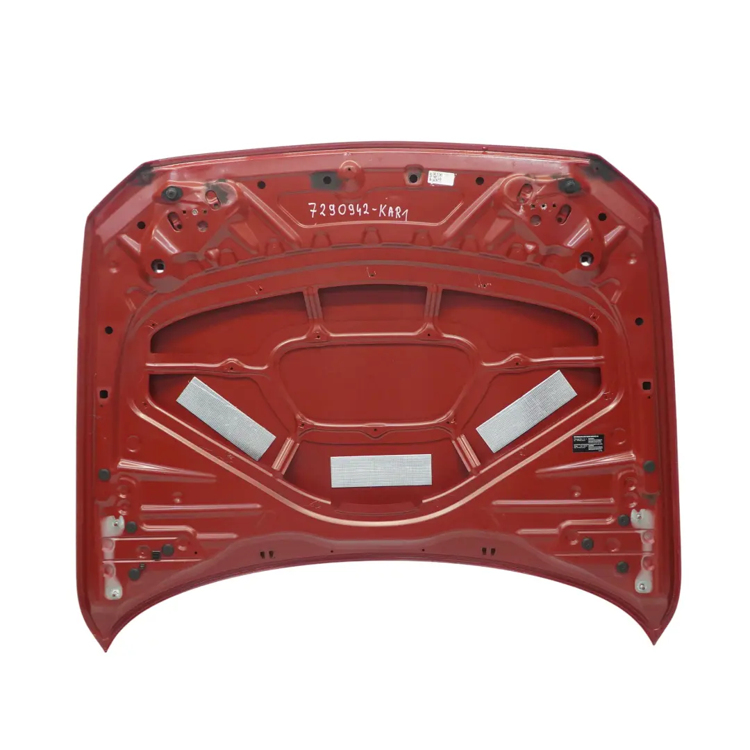 Hood Bonnet Cover Panel Karmesinrot Crimson Red - A61 to BMW F20 F21 F22 with Part number 7290942 BMW F20 F21 F22 Hood Bonnet Cover Panel Karmesinrot Crimson Red - A61 - SKU 7290942-KAR1 - Part number 7290942