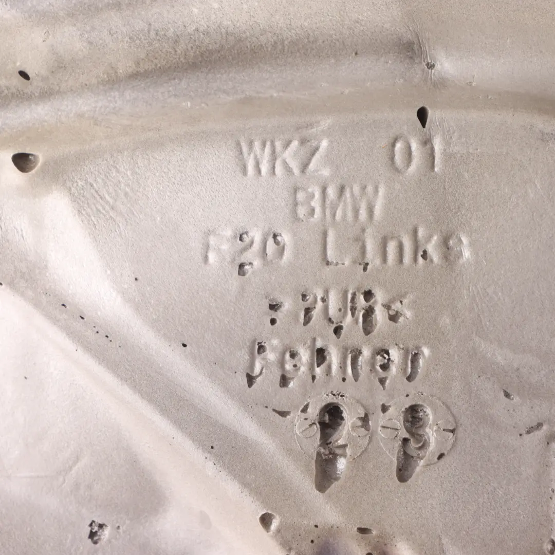BMW F20 F21 Rivestimento Sedile Posteriore Sinistro Pelle Grigio Perla - SKU 7291237 - Numero di parte 7291237