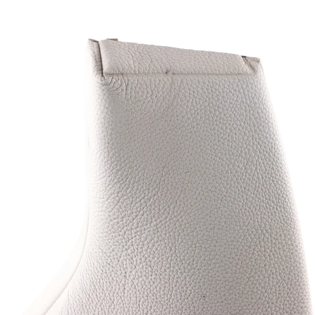 Left Seat N/S Side Finisher Leather Perlgrau Pearl Grey to BMW F20 F21 Rear with Part number 7291237 BMW F20 F21 Rear Left Seat N/S Side Finisher Leather Perlgrau Pearl Grey - SKU 7291237 - Part number 7291237