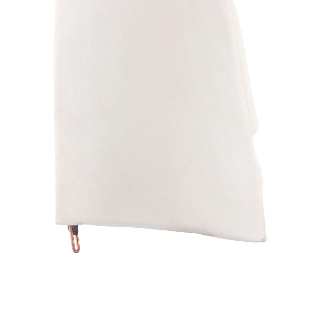 Right O/S Side Finisher Leather Cover Pearl Grey to BMW F20 F21 Rear Seat with Part number 7291238 BMW F20 F21 Rear Seat Right O/S Side Finisher Leather Cover Pearl Grey - SKU 7291238 - Part number 7291238