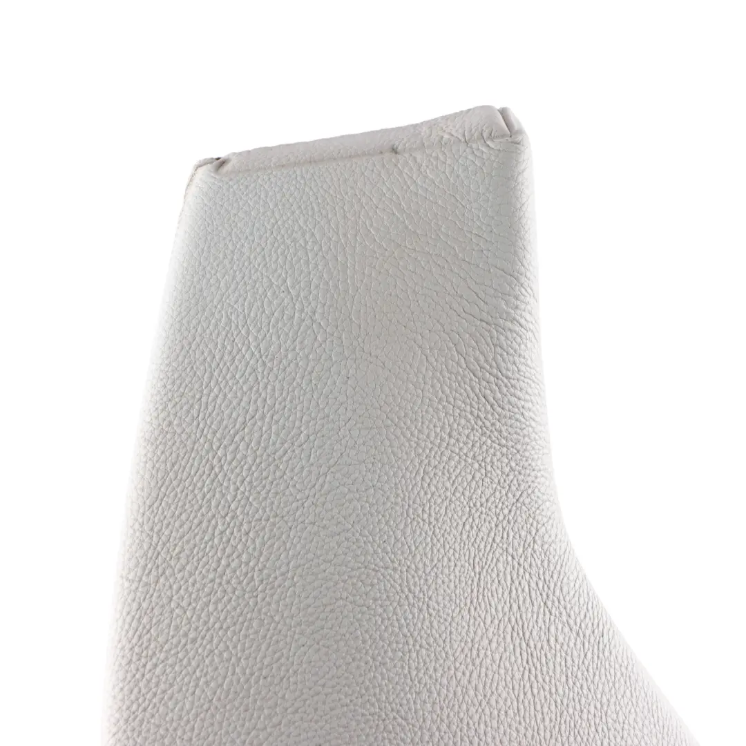 Right O/S Side Finisher Leather Cover Pearl Grey to BMW F20 F21 Rear Seat with Part number 7291238 BMW F20 F21 Rear Seat Right O/S Side Finisher Leather Cover Pearl Grey - SKU 7291238 - Part number 7291238