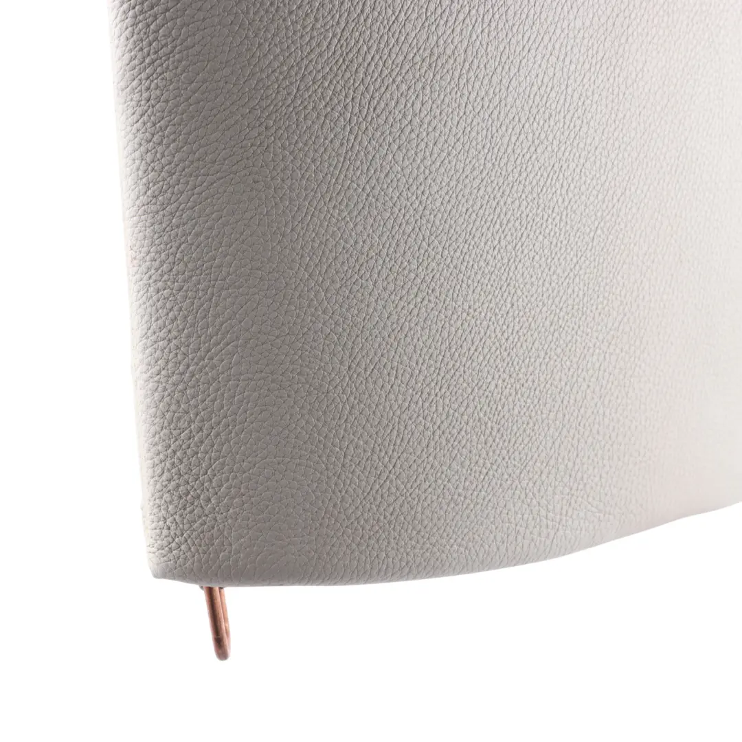 Right O/S Side Finisher Leather Cover Pearl Grey to BMW F20 F21 Rear Seat with Part number 7291238 BMW F20 F21 Rear Seat Right O/S Side Finisher Leather Cover Pearl Grey - SKU 7291238 - Part number 7291238