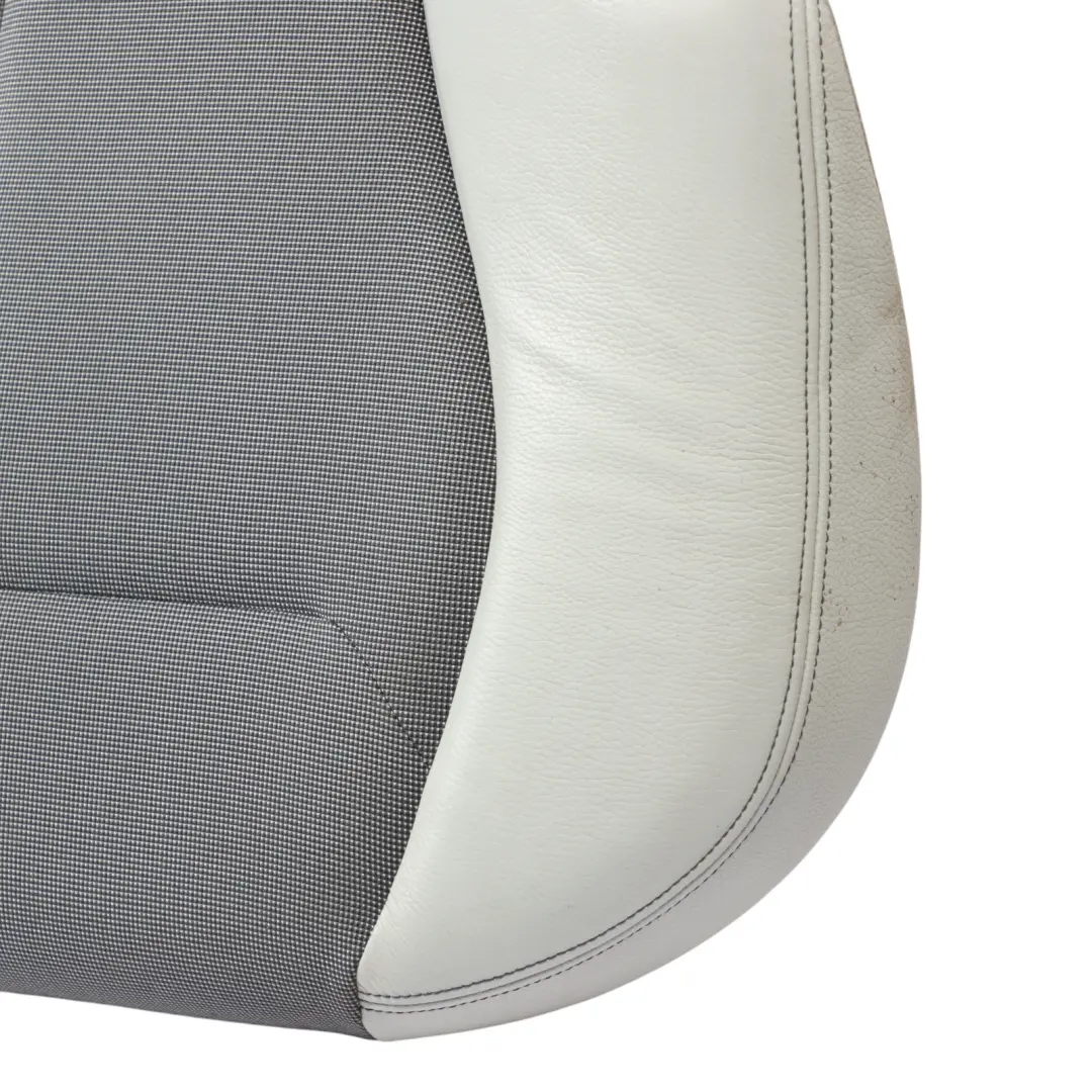 Bench Couch Sofa Cover Fabric Leather Metro Silver Pearl Grey to BMW F20 Rear Seat with Part number 7292600 BMW F20 Rear Seat Bench Couch Sofa Cover Fabric Leather Metro Silver Pearl Grey - SKU 7292600 - Part number 7292600