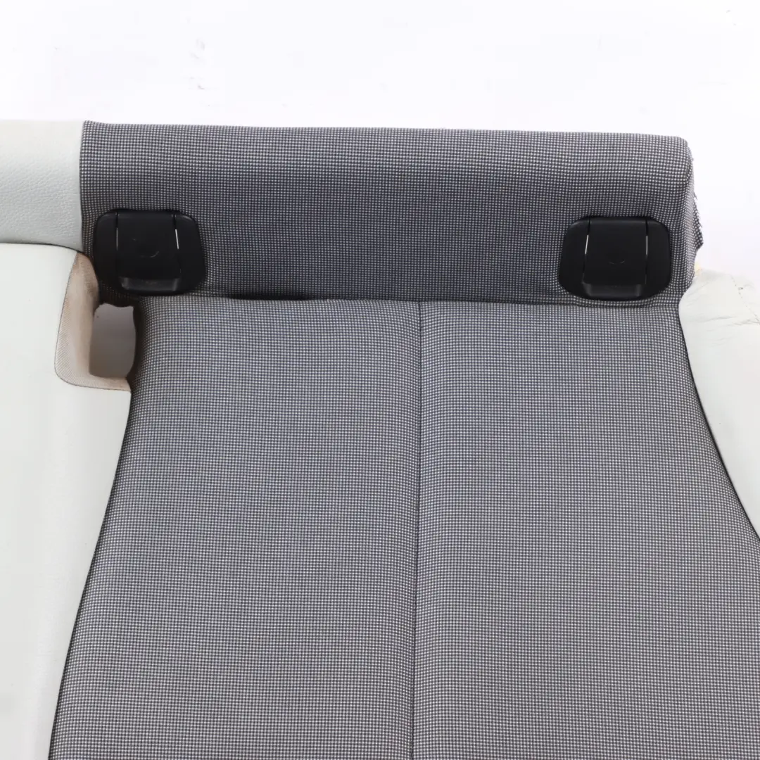 Bench Couch Sofa Cover Fabric Leather Metro Silver Pearl Grey to BMW F20 Rear Seat with Part number 7292600 BMW F20 Rear Seat Bench Couch Sofa Cover Fabric Leather Metro Silver Pearl Grey - SKU 7292600 - Part number 7292600