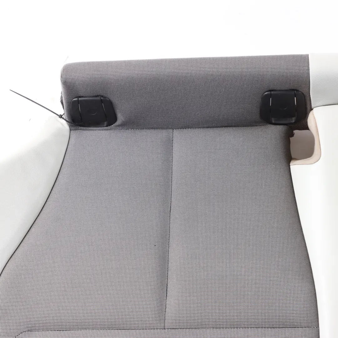 Bench Couch Sofa Cover Fabric Leather Metro Silver Pearl Grey to BMW F20 Rear Seat with Part number 7292600 BMW F20 Rear Seat Bench Couch Sofa Cover Fabric Leather Metro Silver Pearl Grey - SKU 7292600 - Part number 7292600