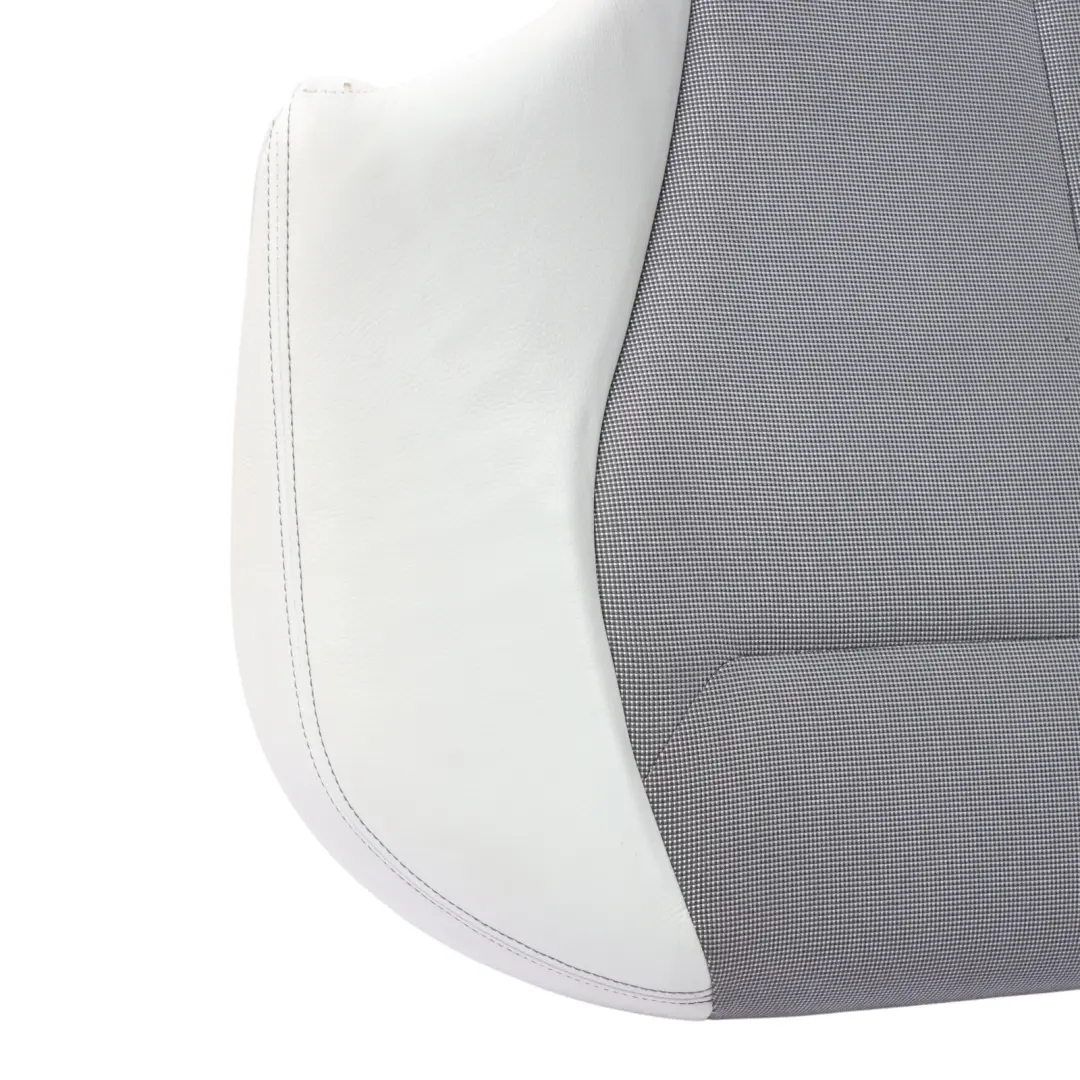 Bench Couch Sofa Cover Fabric Leather Metro Silver Pearl Grey to BMW F20 Rear Seat with Part number 7292600 BMW F20 Rear Seat Bench Couch Sofa Cover Fabric Leather Metro Silver Pearl Grey - SKU 7292600 - Part number 7292600