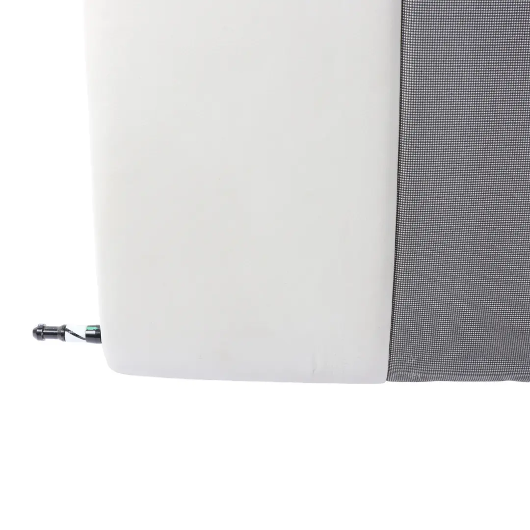 Left Seat N/S Backrest Cover Cloth Leather Metro Silver Pearl Grey to BMW F20 Rear with Part number 7292606 BMW F20 Rear Left Seat N/S Backrest Cover Cloth Leather Metro Silver Pearl Grey - SKU 7292606 - Part number 7292606