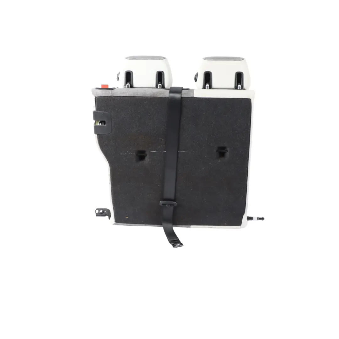 Left Seat N/S Backrest Cover Cloth Leather Metro Silver Pearl Grey to BMW F20 Rear with Part number 7292606 BMW F20 Rear Left Seat N/S Backrest Cover Cloth Leather Metro Silver Pearl Grey - SKU 7292606 - Part number 7292606