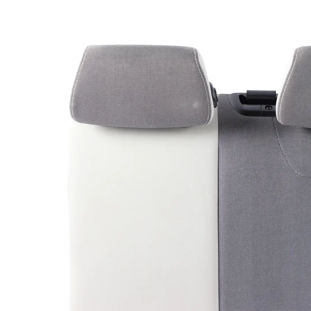 Left Seat N/S Backrest Cover Cloth Leather Metro Silver Pearl Grey to BMW F20 Rear with Part number 7292606 BMW F20 Rear Left Seat N/S Backrest Cover Cloth Leather Metro Silver Pearl Grey - SKU 7292606 - Part number 7292606