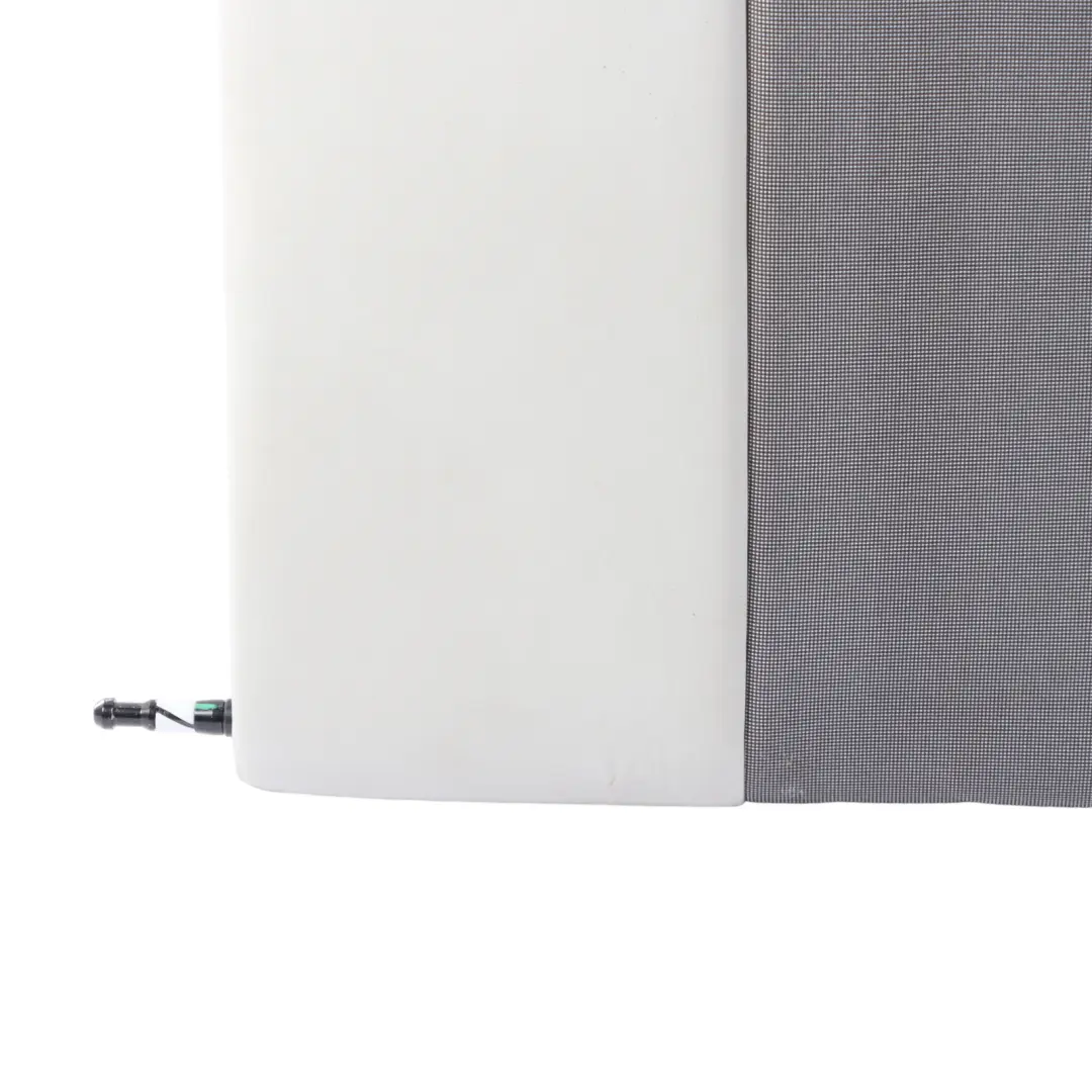 Left Seat N/S Backrest Cover Cloth Leather Metro Silver Pearl Grey to BMW F20 Rear with Part number 7292606 BMW F20 Rear Left Seat N/S Backrest Cover Cloth Leather Metro Silver Pearl Grey - SKU 7292606 - Part number 7292606