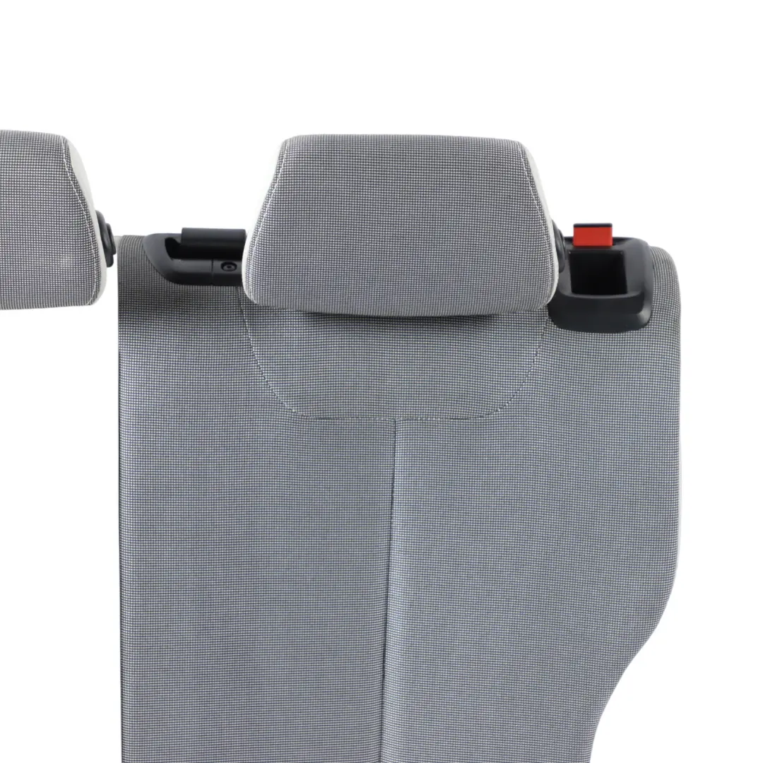 Left Seat N/S Backrest Cover Cloth Leather Metro Silver Pearl Grey to BMW F20 Rear with Part number 7292606 BMW F20 Rear Left Seat N/S Backrest Cover Cloth Leather Metro Silver Pearl Grey - SKU 7292606 - Part number 7292606
