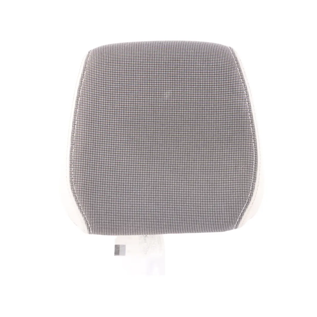 Headrest Front Left Right N/O/S Leather Fabric Metro Silver Grey to BMW F20 Seat with Part number 7293600 BMW F20 Seat Headrest Front Left Right N/O/S Leather Fabric Metro Silver Grey - SKU 7293600 - Part number 7293600