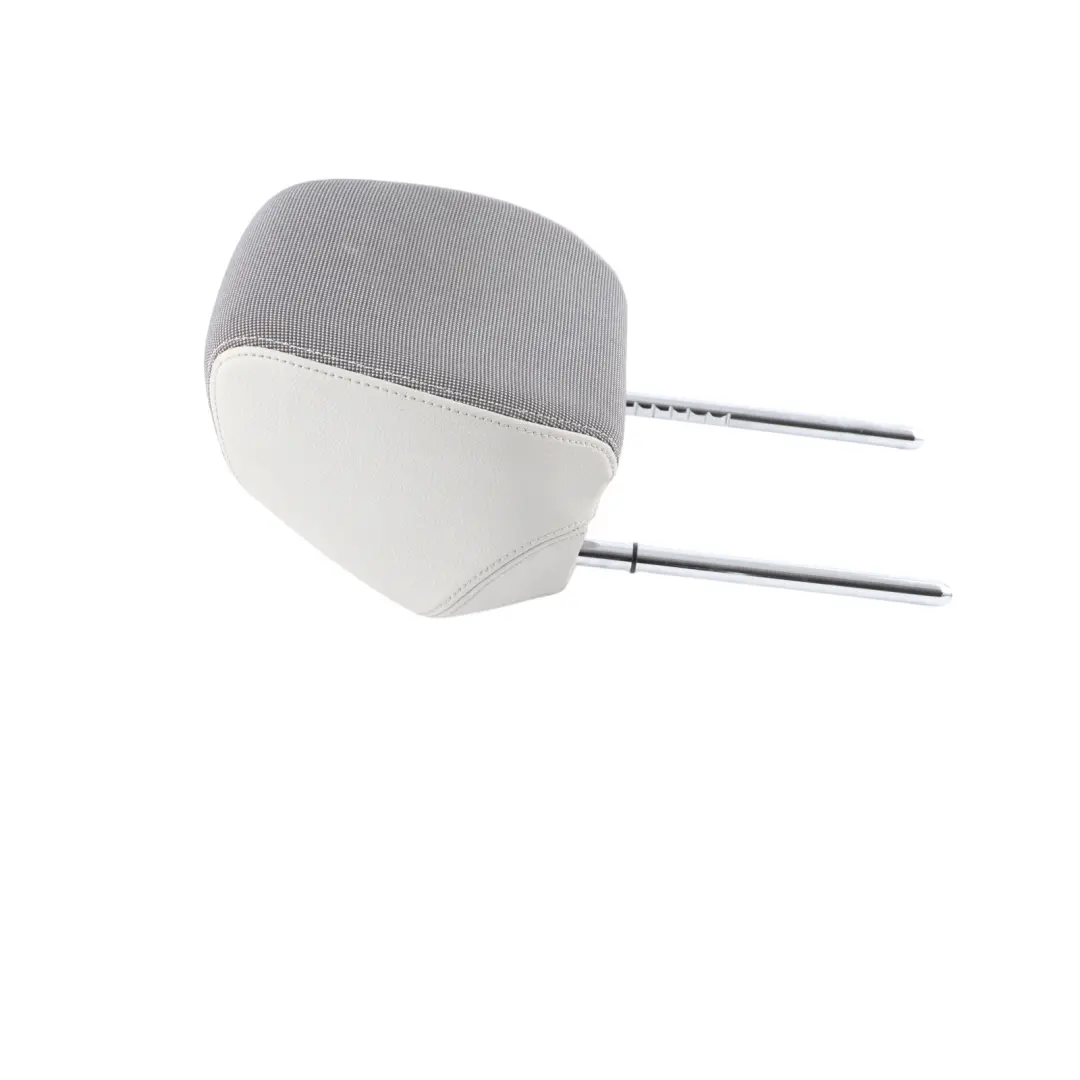 BMW F20 Seat Headrest Front Left Right N/O/S Leather Fabric Metro Silver Grey - SKU 7293600 - Part number 7293600