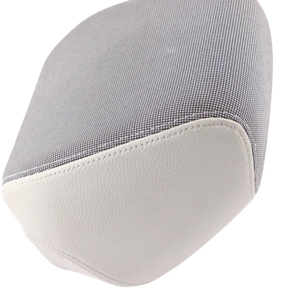 Headrest Front Left Right N/O/S Leather Fabric Metro Silver Grey to BMW F20 Seat with Part number 7293600 BMW F20 Seat Headrest Front Left Right N/O/S Leather Fabric Metro Silver Grey - SKU 7293600 - Part number 7293600