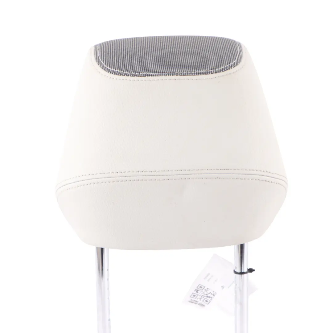 BMW F20 Seat Headrest Front Left Right N/O/S Leather Fabric Metro Silver Grey - SKU 7293600 - Part number 7293600