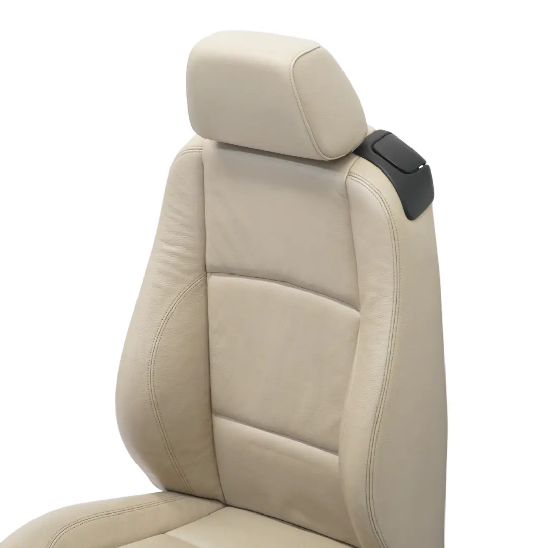 Sitz Vorne Links Beheizt Leder Boston Oyster für BMW E88 Cabrio Sport mit Teilenummer 7295023 BMW E88 Cabrio Sport Sitz Vorne Links Beheizt Leder Boston Oyster - SKU 7295023-1 - Teilenummer 7295023