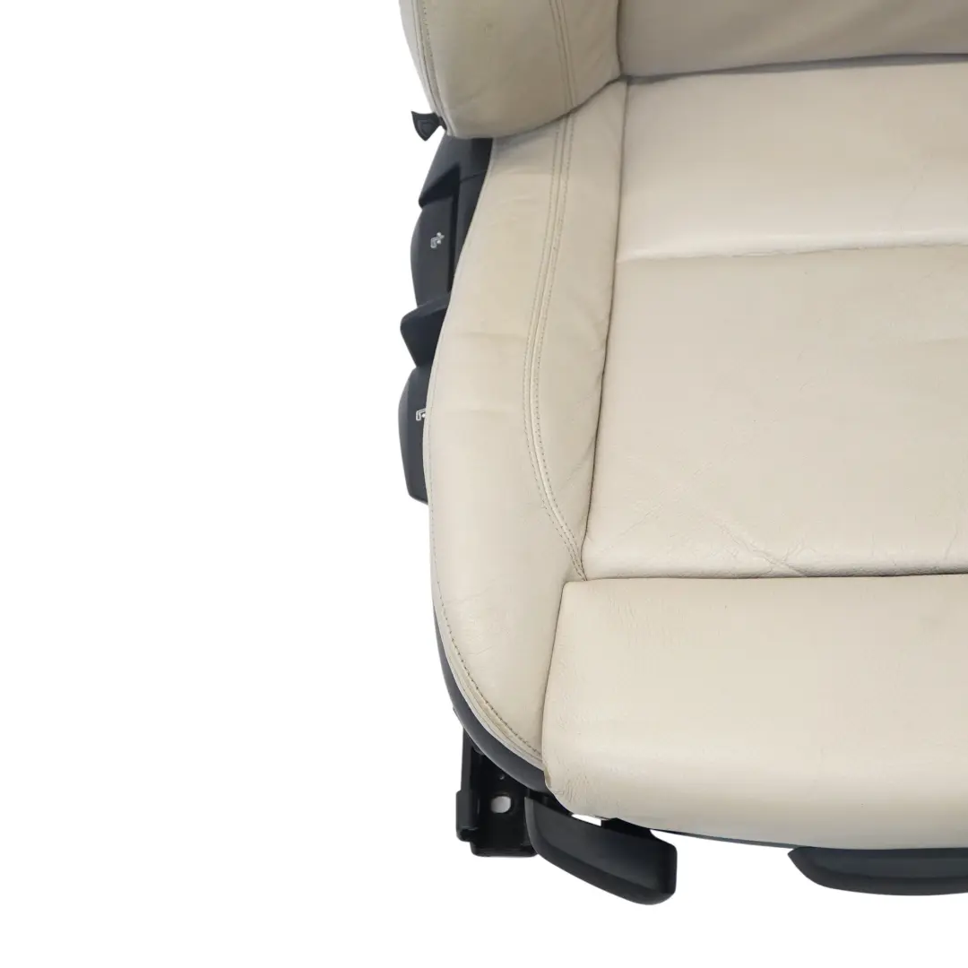 BMW E88 Cabrio Fotel Sportowy Przedni Prawy Przód Skóra Boston Beżowa - SKU 7295024-1 - Numer Części 7295024