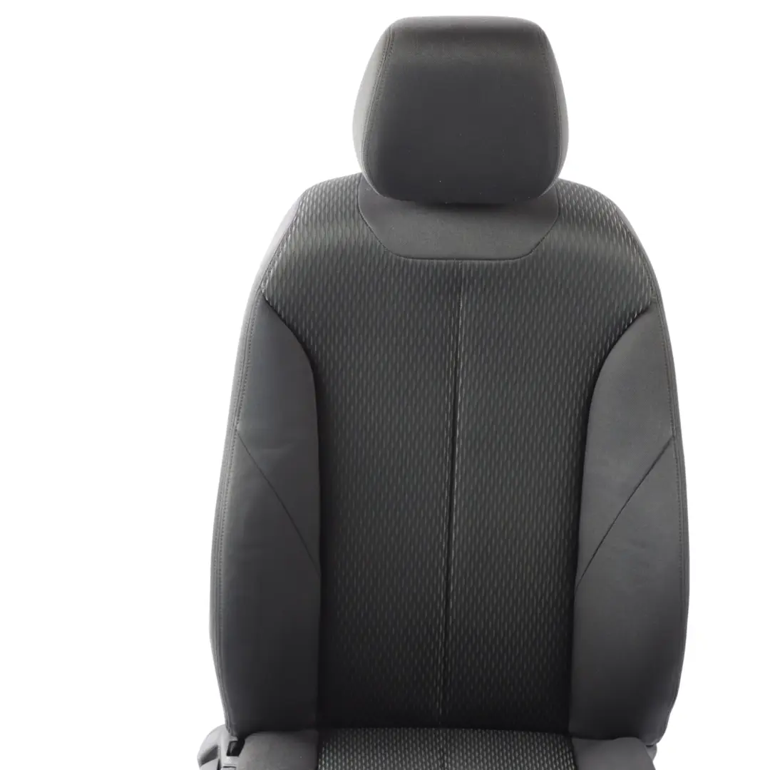 Front Right O/S Interior Heated Cloth Fabric Move / Anthracite to BMW F20 Seat with Part number 7295104 BMW F20 Seat Front Right O/S Interior Heated Cloth Fabric Move / Anthracite - SKU 7295104-9 - Part number 7295104