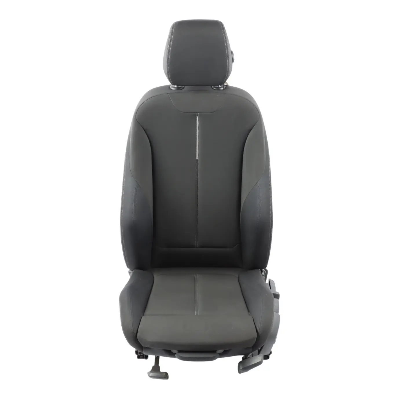Front Seat BMW F30 F31 Left N/S Sport Cloth Fabric Track Anthracite Grey