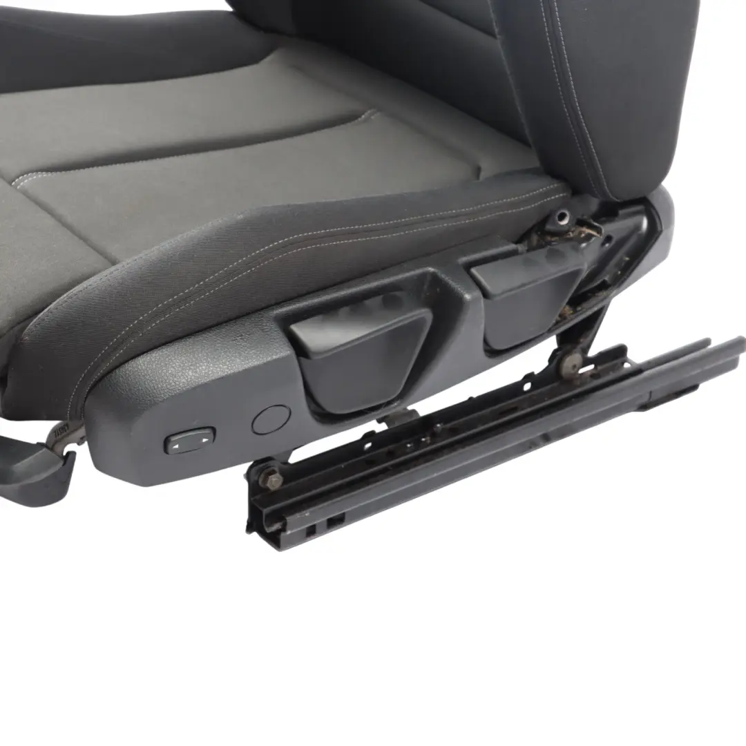  Front Seat BMW F30 F31 Left N/S Sport Cloth Fabric Track Anthracite Grey - SKU 7295131-4 - Part number 7295131