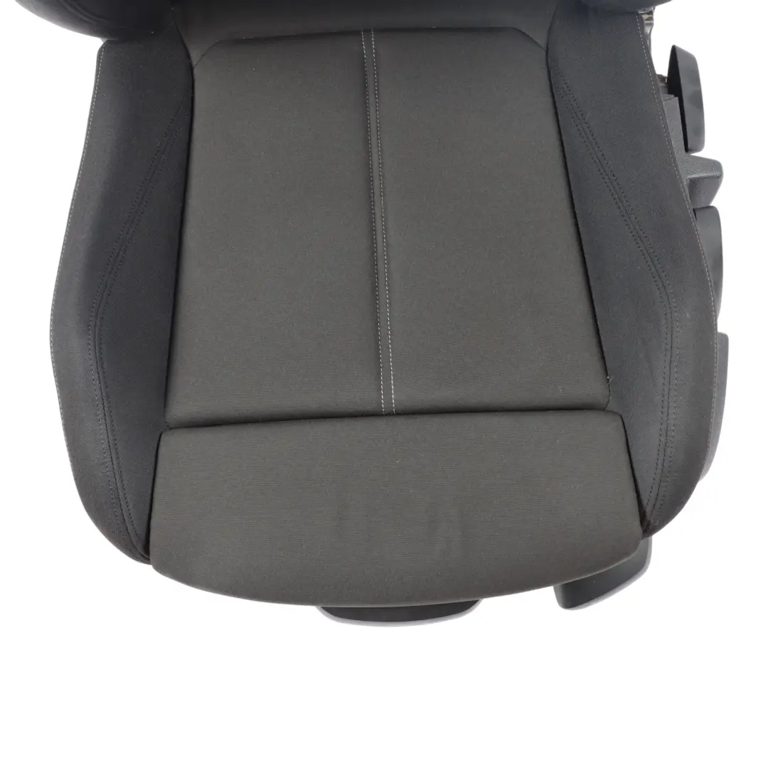  Front Seat BMW F30 F31 Left N/S Sport Cloth Fabric Track Anthracite Grey - SKU 7295131-4 - Part number 7295131