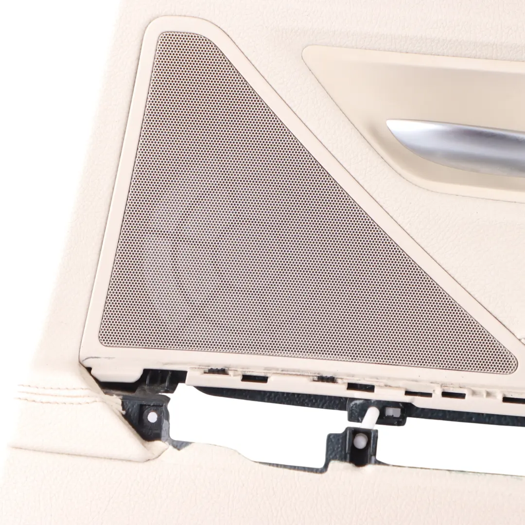BMW F06 Door Card Rear Right O/S Trim Panel Leather Nappa Beige - SKU 7304102 - Part number 7304102