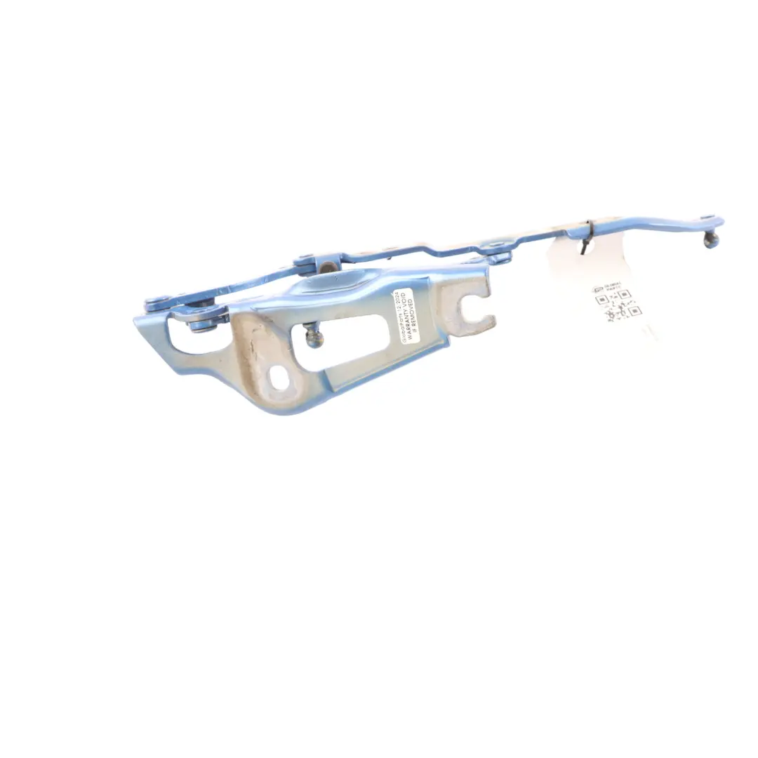 BMW F22 F23 Rear Trunk Lid Hinge Right O/S Estoril Blue - B45 - SKU 7304558-EB - Part number 7304558