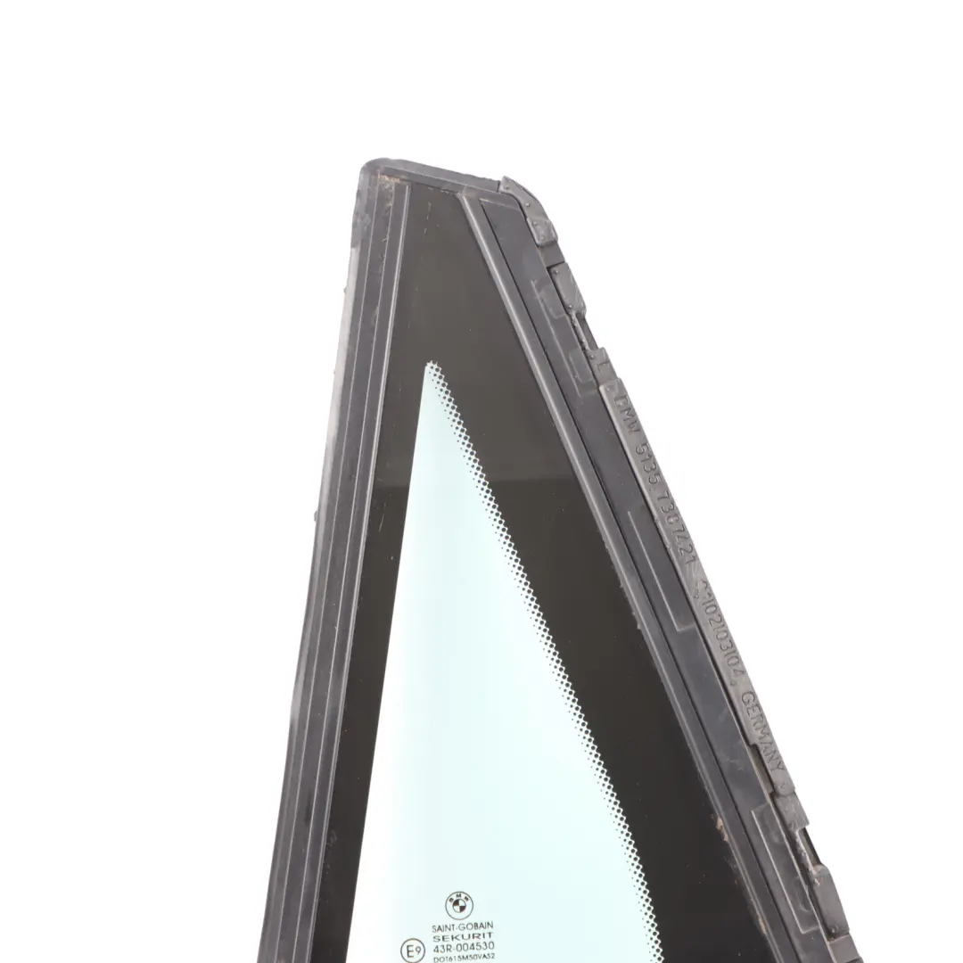 Quarter Triangle Side Window Fixed Left N/S AS2 to BMW X6 F16 Rear with Part number 7317779 BMW X6 F16 Rear Quarter Triangle Side Window Fixed Left N/S AS2 - SKU 7317779 - Part number 7317779