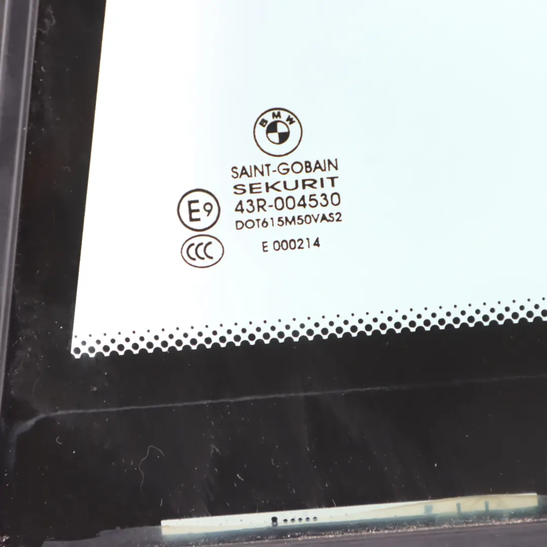 Quarter Triangle Side Window Fixed Left N/S AS2 to BMW X6 F16 Rear with Part number 7317779 BMW X6 F16 Rear Quarter Triangle Side Window Fixed Left N/S AS2 - SKU 7317779 - Part number 7317779