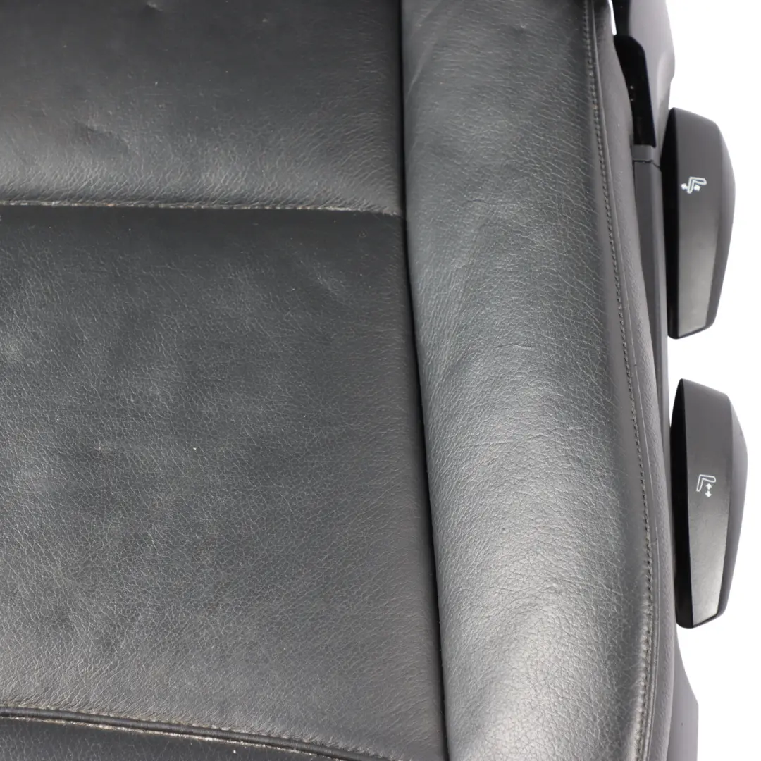BMW X1 E84 Siège Avant Gauche Chauffant Cuir Nevada Black Piping Gray Brown - SKU 7324173-3 - Numéro de pièce 7324173