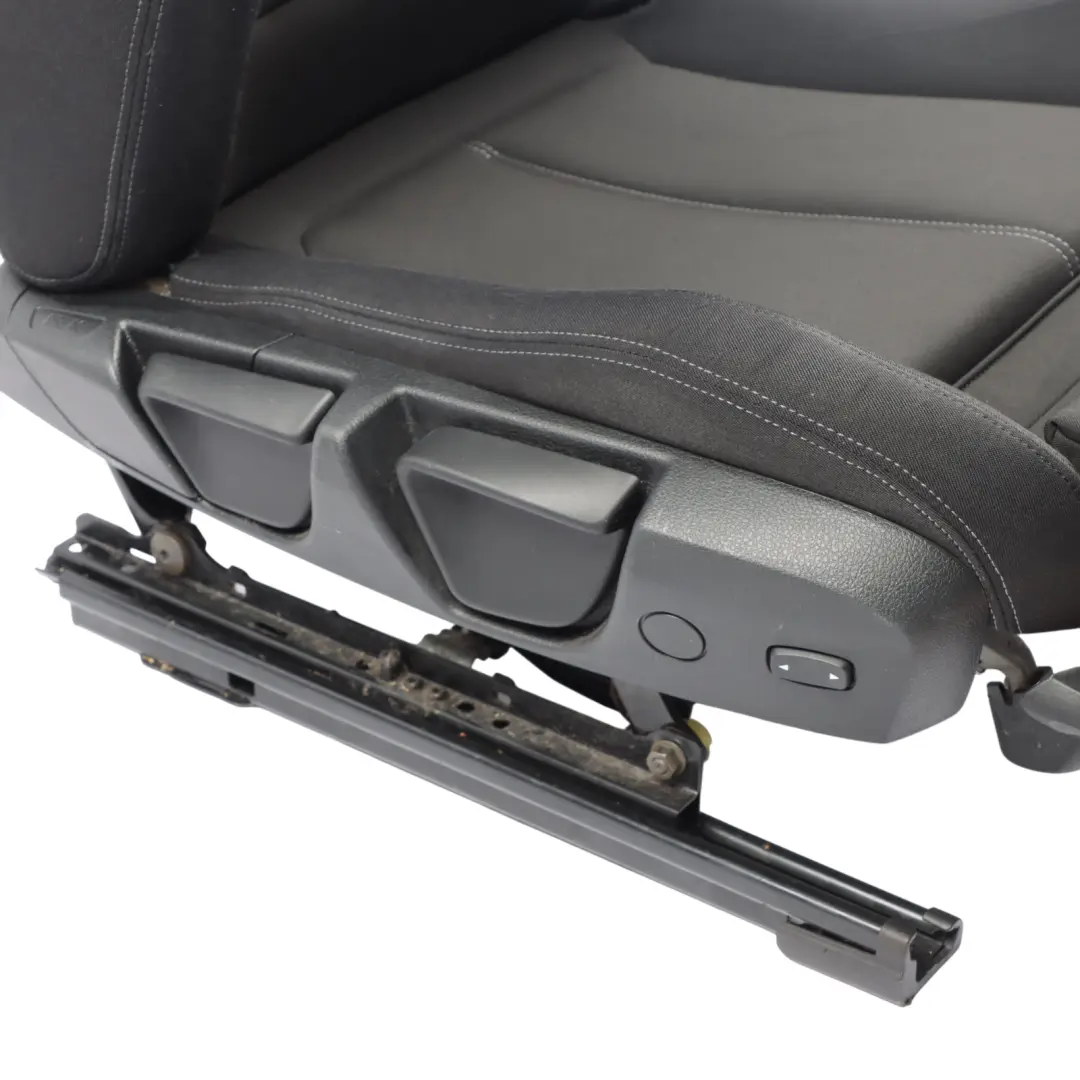 Front Right O/S Interior Cloth Fabric Antracite Grey to Sport Seat BMW F21 F22 with Part number 7324242 Sport Seat BMW F21 F22 Front Right O/S Interior Cloth Fabric Antracite Grey - SKU 7324242-2 - Part number 7324242