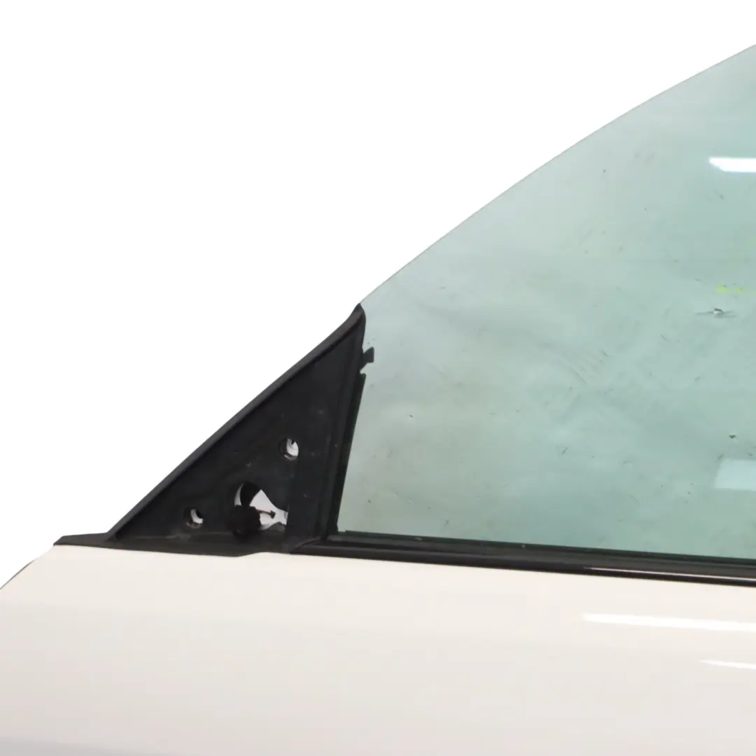 BMW F32 F33 F82 F83 M4 Front Left Door N/S Alpinweiss Alpine White - 300 - SKU 7327345-AW - Part number 7327345