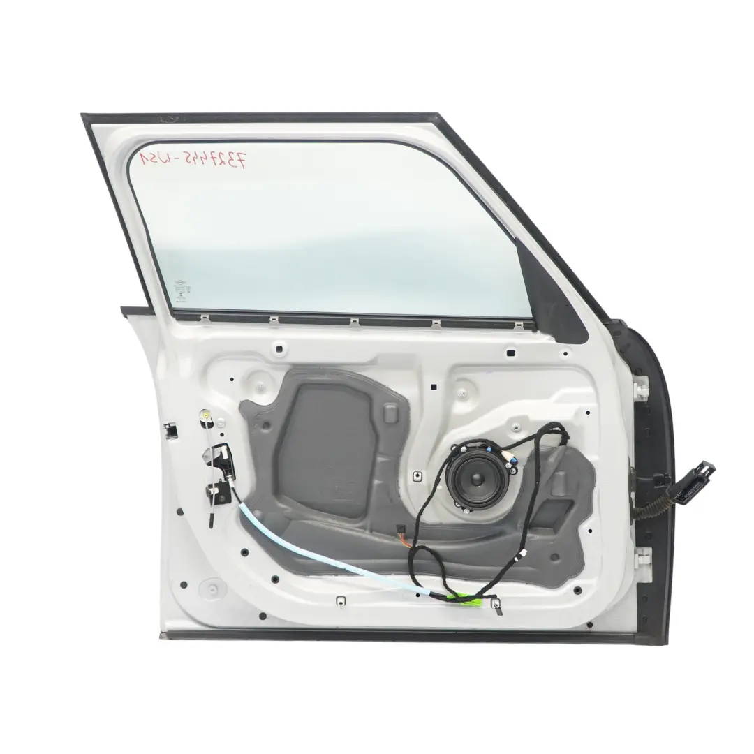Mini F55 Door Front Left N/S Covering Panel White Silver Metallic - A62 - SKU 7327445-WS1 - Part number 7327445