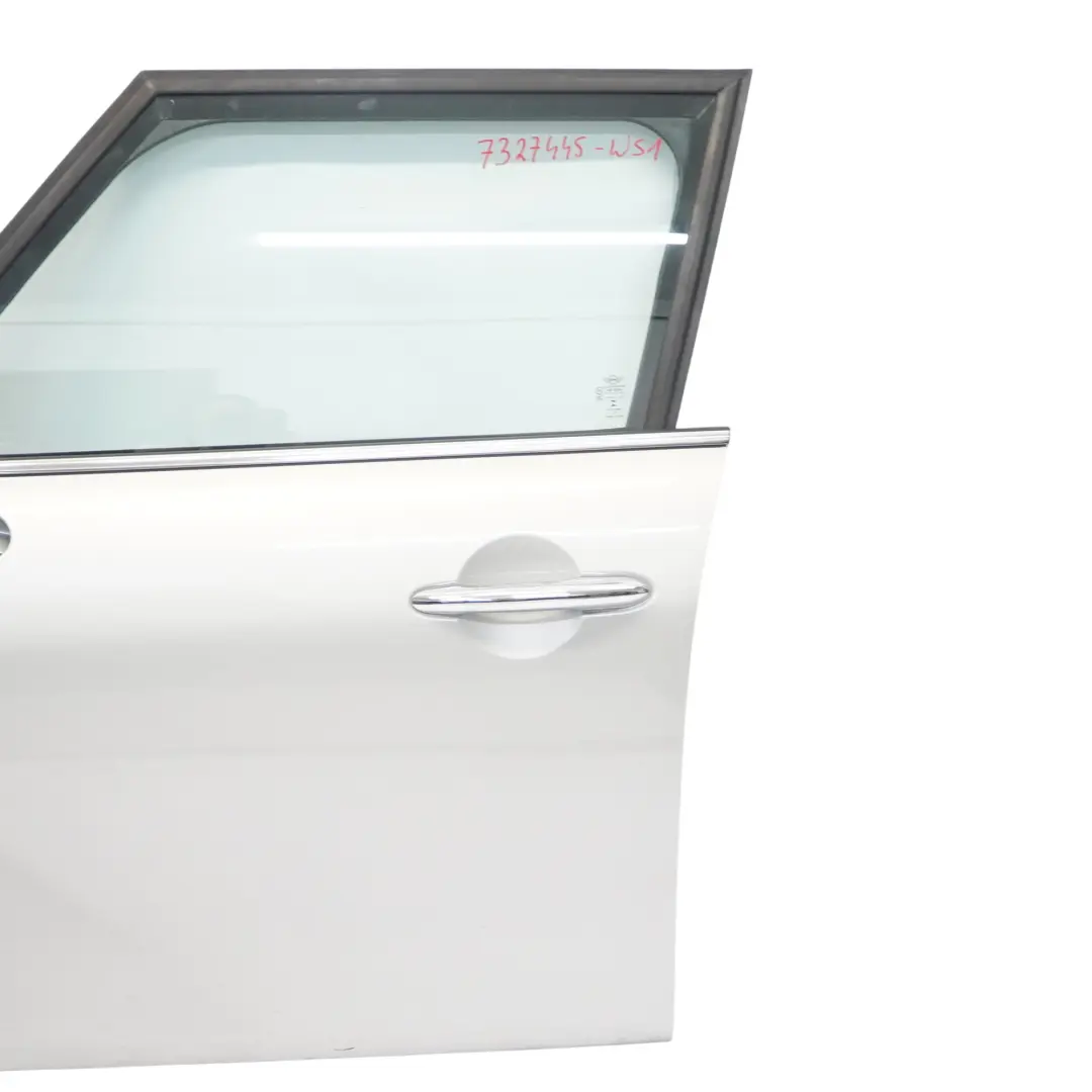 Mini F55 Door Front Left N/S Covering Panel White Silver Metallic - A62 - SKU 7327445-WS1 - Part number 7327445