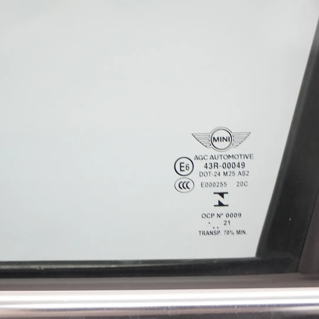 Door Front Left N/S Covering Panel White Silver Metallic - A62 to Mini F55 with Part number 7327445 Mini F55 Door Front Left N/S Covering Panel White Silver Metallic - A62 - SKU 7327445-WS1 - Part number 7327445