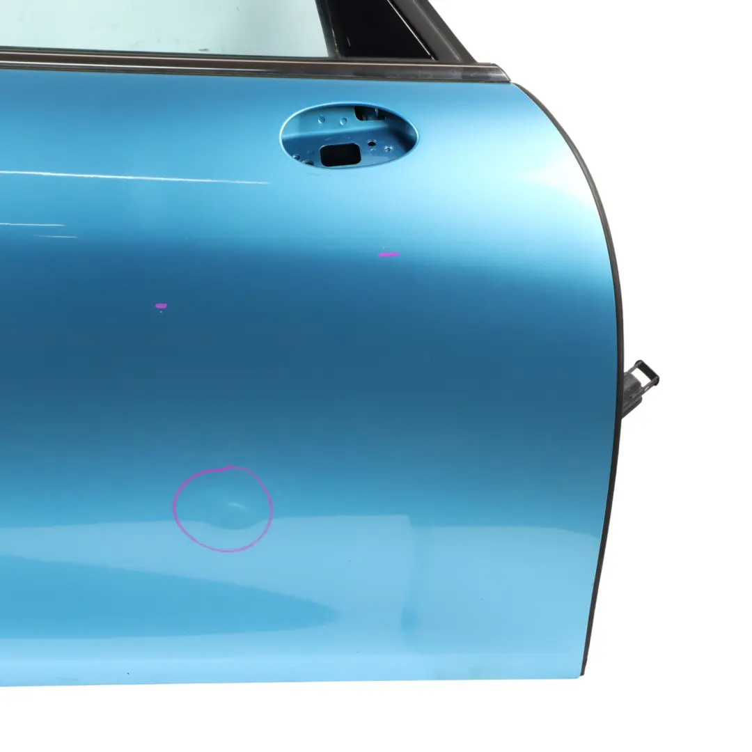 Door Front Right O/S Electric Blue II Metallic - B86 to Mini F55 with Part number 7327446 Mini F55 Door Front Right O/S Electric Blue II Metallic - B86 - SKU 7327446-ELBII - Part number 7327446
