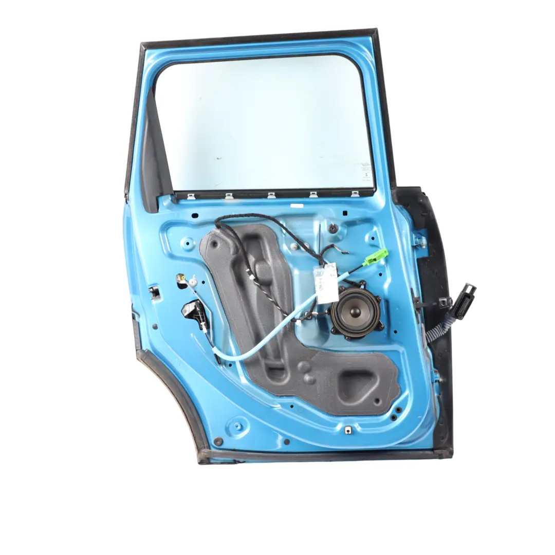 Mini F55 Door Rear Left N/S Electric Blue II Metallic - B86 - SKU 7327449-ELBII - Part number 7327449