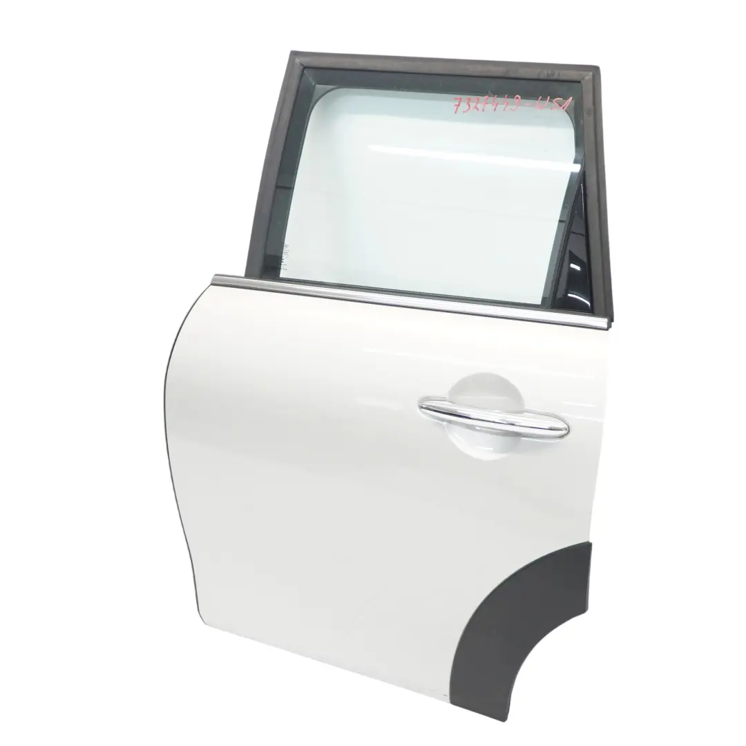 Porta posteriore sinistra White Silver Metallic - A62 per Mini F55 con numero di parte 7327449 Mini F55 Porta posteriore sinistra White Silver Metallic - A62 - SKU 7327449-WS1 - Numero di parte 7327449