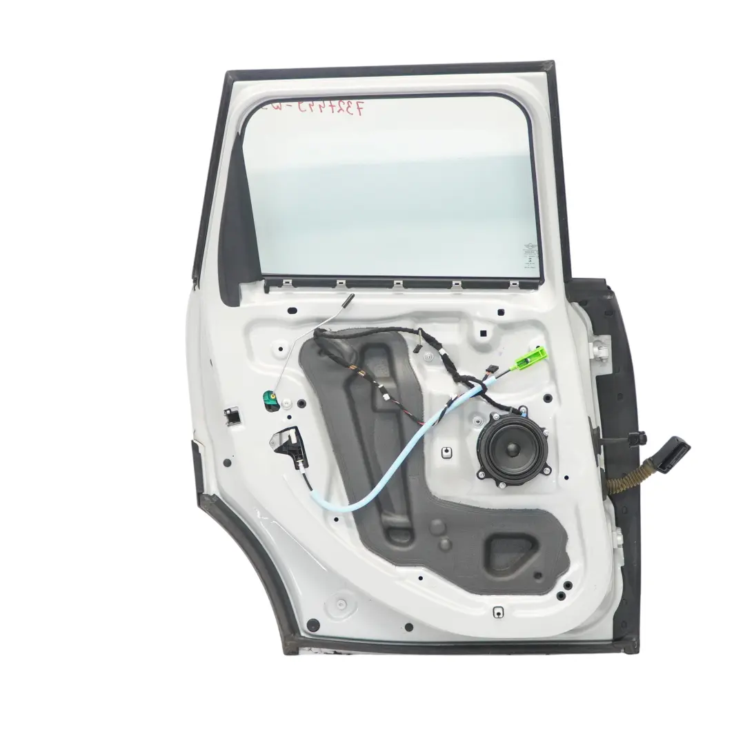 Mini F55 Door Rear Left N/S White Silver Metallic - A62 - SKU 7327449-WS1 - Part number 7327449