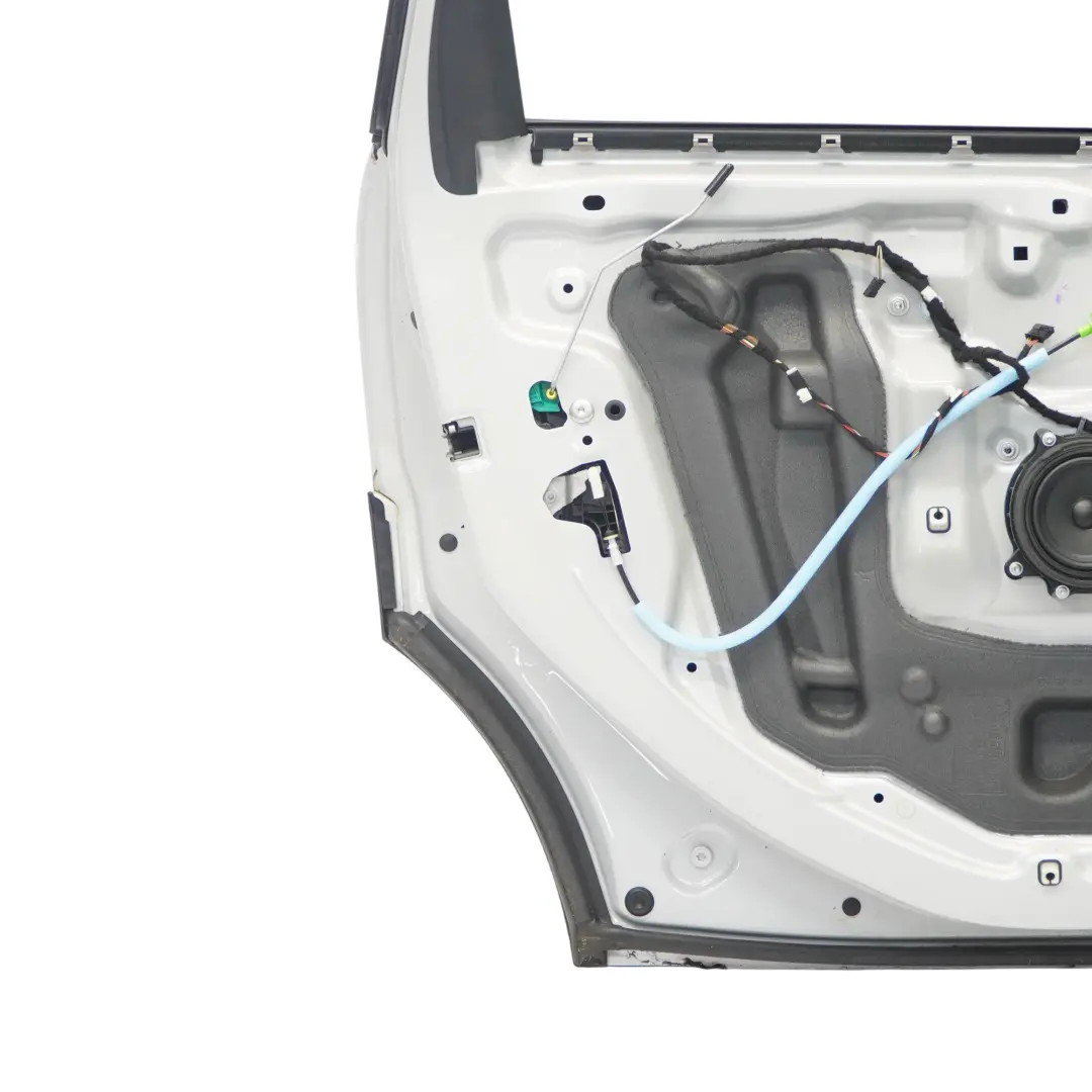 Door Rear Left N/S White Silver Metallic - A62 to Mini F55 with Part number 7327449 Mini F55 Door Rear Left N/S White Silver Metallic - A62 - SKU 7327449-WS1 - Part number 7327449