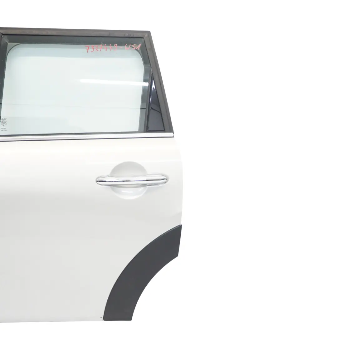 Tür hinten links White Silver Silber Metallic - A62 für Mini F55 mit Teilenummer 7327449 Mini F55 Tür hinten links White Silver Silber Metallic - A62 - SKU 7327449-WS1 - Teilenummer 7327449